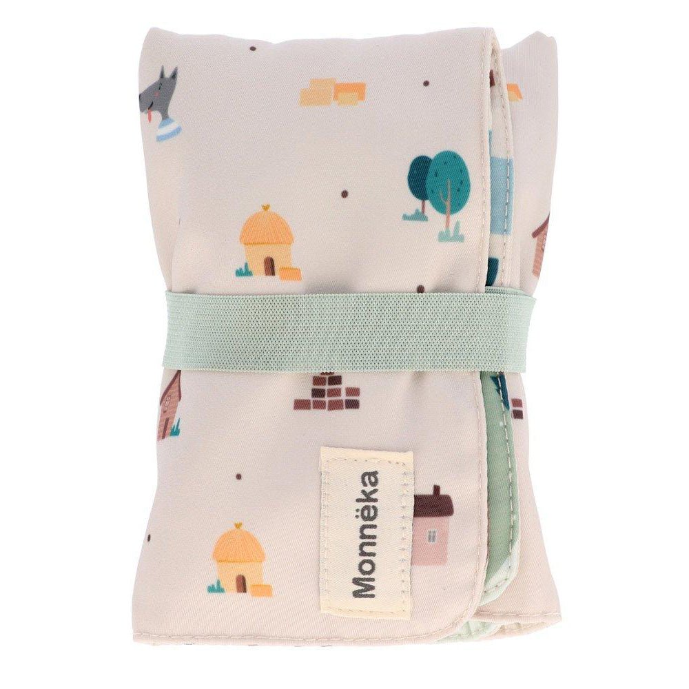 MANTEL DE JUEGO ·LOS TRES CERDITOS Y LOBO· - Happy Moments Baby