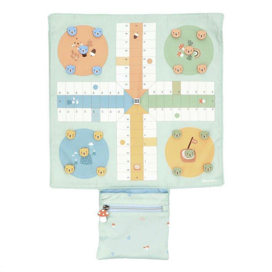 MANTEL DE JUEGO ·PARCHÍS· - Happy Moments Baby