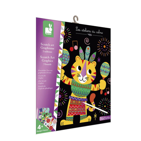 MANUALIDADES CON JANOD ·KIT CREATIVO SCRATCH ART· - Happy Moments Baby