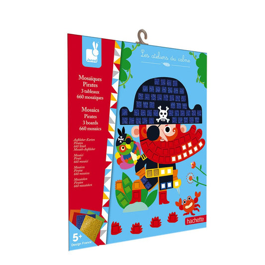 MANUALIDADES CON PEGATINAS JANOD ·MOSAICOS PIRATAS· - Happy Moments Baby