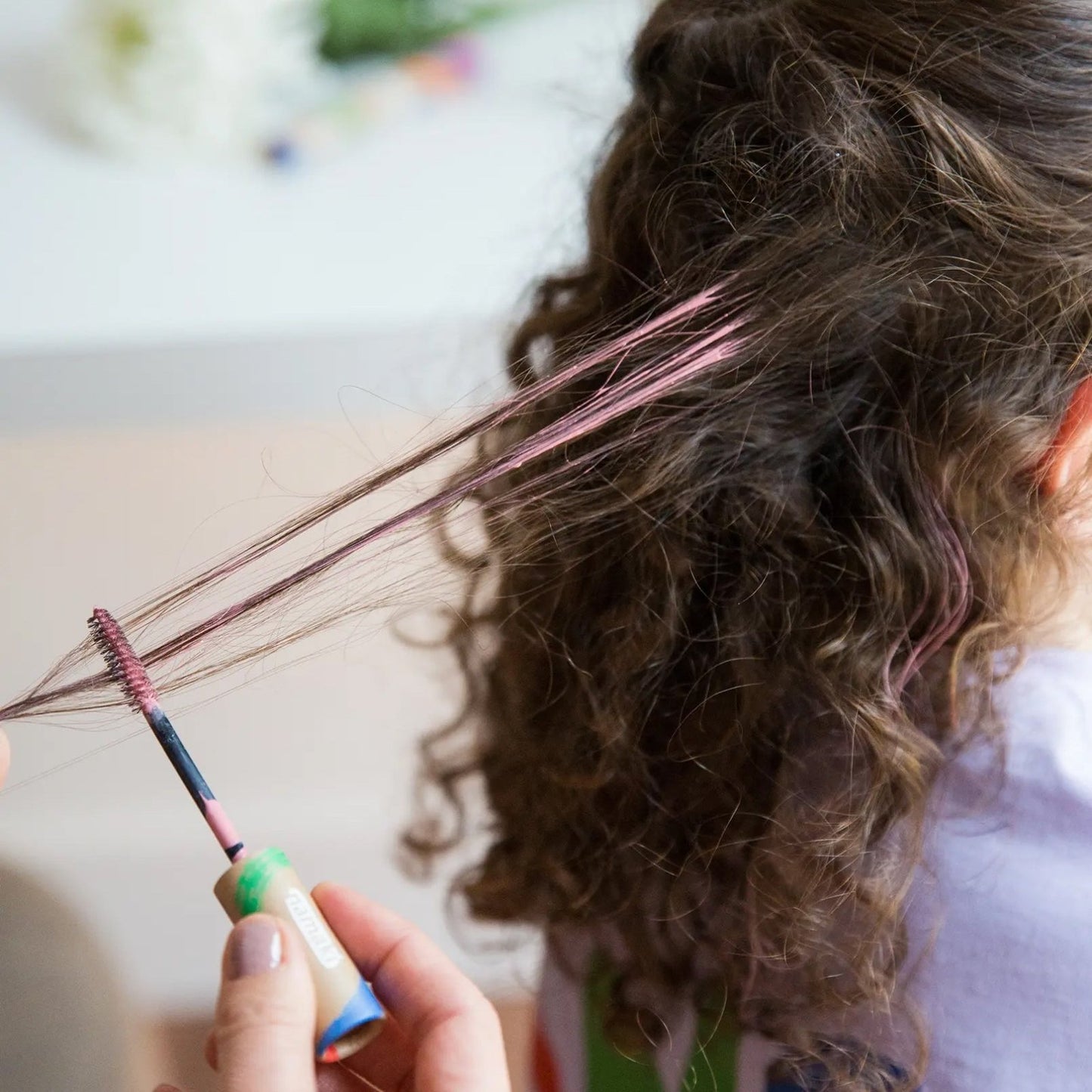 MÁSCARA DE COLOR PARA EL PELO NAMAKI ·ROSA· - Happy Moments Baby