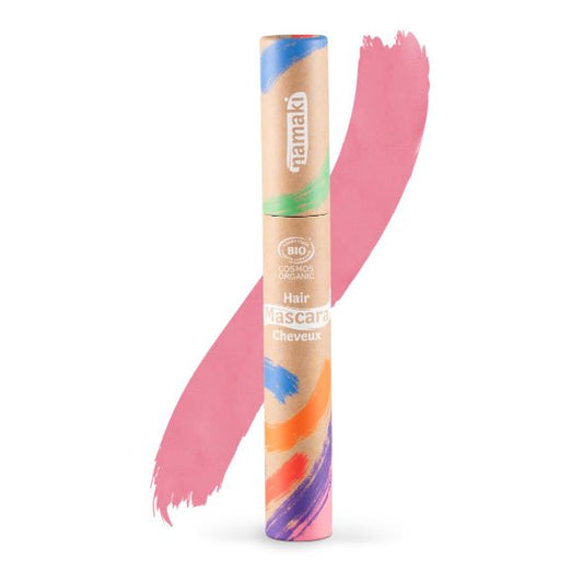 MÁSCARA DE COLOR PARA EL PELO NAMAKI ·ROSA· - Happy Moments Baby