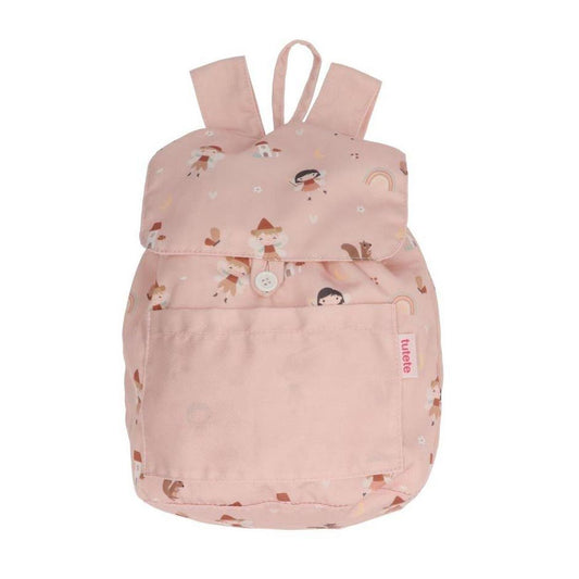 MOCHILA INFANTIL PEQUEÑA TELA TUTETE ·WILD FAIRIES· - Happy Moments Baby