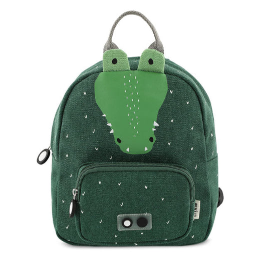 MOCHILA INFANTIL TRIXIE PEQUEÑA ·COCODRILO· - Happy Moments Baby
