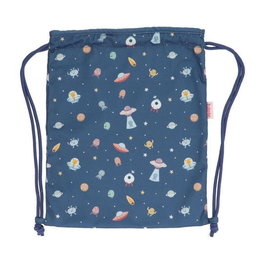 MOCHILA SACO INFANTIL DE TELA TUTETE ·THE MARTIANS· - Happy Moments Baby