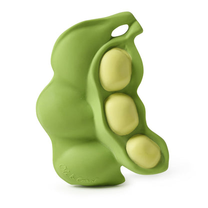 MORDEDOR 100% CAUCHO NATURAL OLI&CAROL ·EDAMAME· - Happy Moments Baby