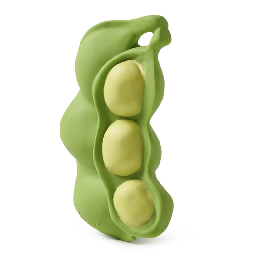 MORDEDOR 100% CAUCHO NATURAL OLI&CAROL ·EDAMAME· - Happy Moments Baby