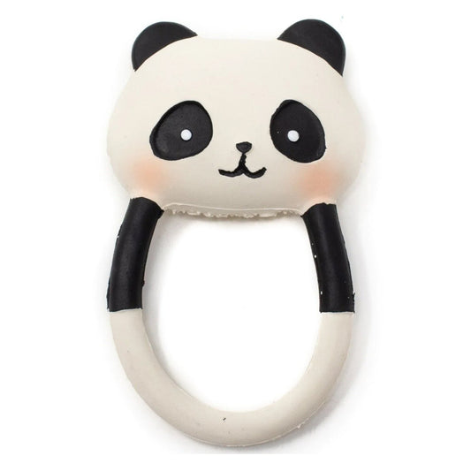 MORDEDOR FIGURA CAUCHO 100% NATURAL ·PANDA KORI· - Happy Moments Baby