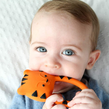 MORDEDOR FIGURA CAUCHO 100% NATURAL ·TIGRE NALU· - Happy Moments Baby