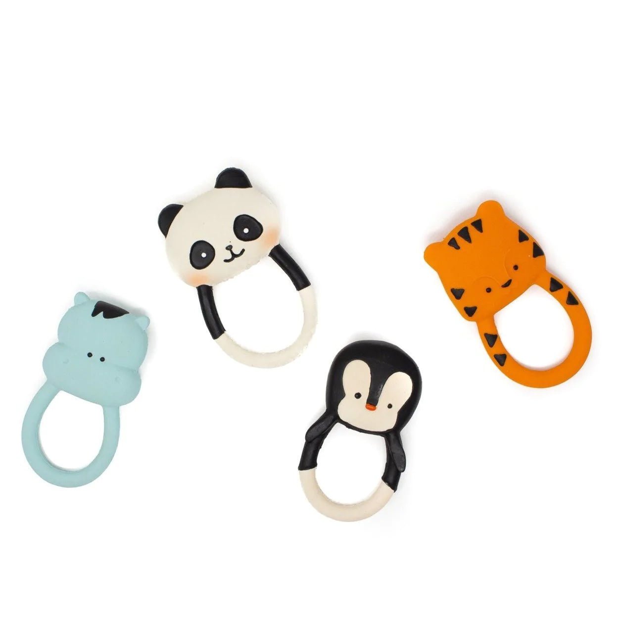 MORDEDOR FIGURA CAUCHO 100% NATURAL ·TIGRE NALU· - Happy Moments Baby