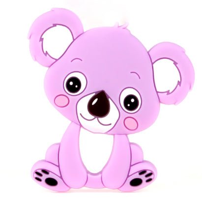 MORDEDOR FIGURA ·KOALA LILA· - Happy Moments Baby