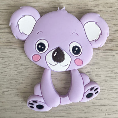 MORDEDOR FIGURA ·KOALA LILA· - Happy Moments Baby