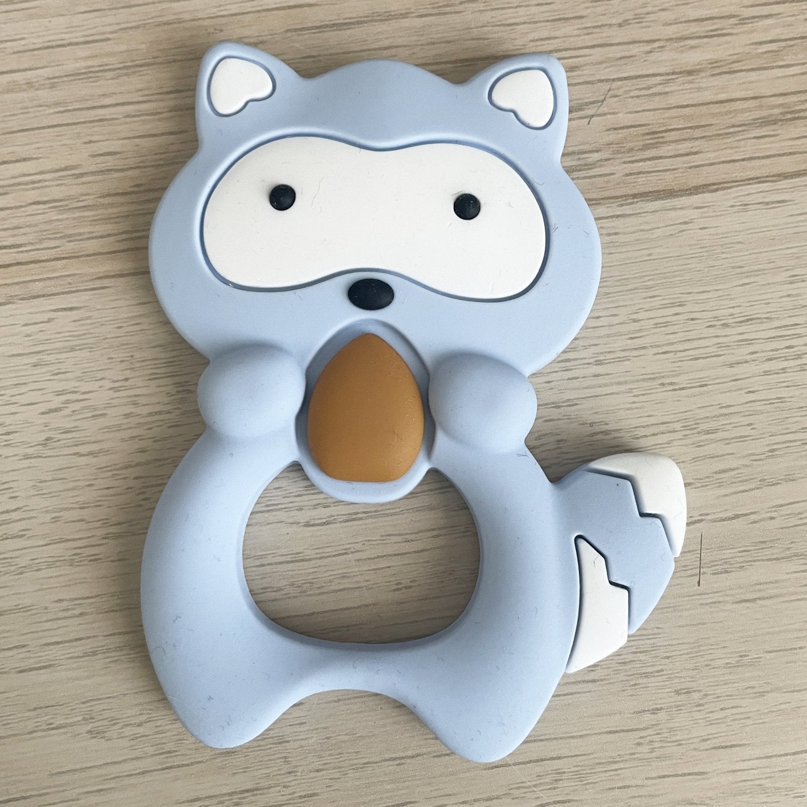 MORDEDOR FIGURA ·MAPACHE AZUL· - Happy Moments Baby