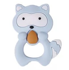 MORDEDOR FIGURA ·MAPACHE AZUL· - Happy Moments Baby
