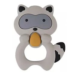 MORDEDOR FIGURA ·MAPACHE GRIS· - Happy Moments Baby