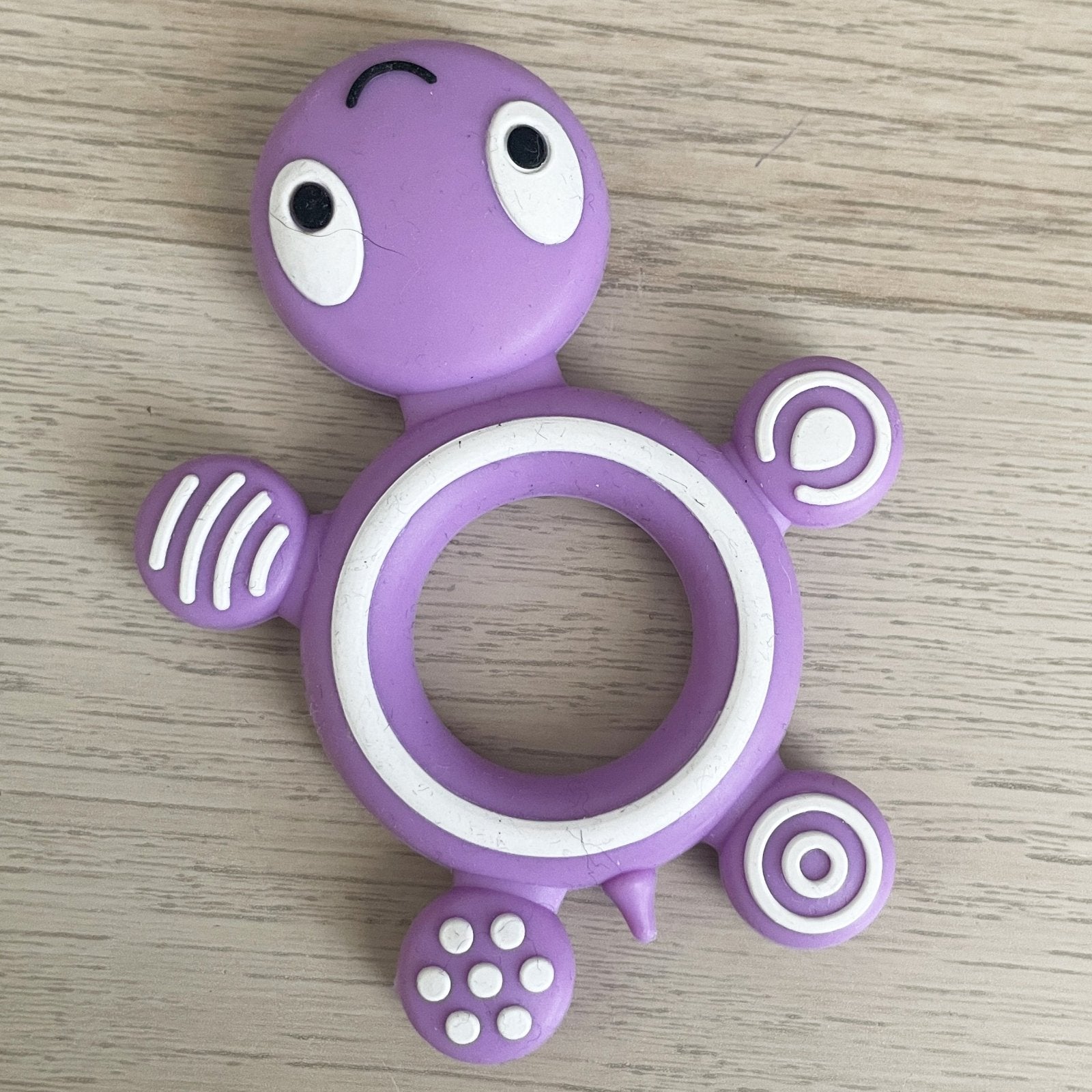 MORDEDOR FIGURA ·TORTUGA LILA· - Happy Moments Baby
