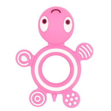 MORDEDOR FIGURA ·TORTUGA ROSA· - Happy Moments Baby