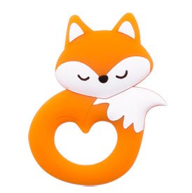 MORDEDOR FIGURA ·ZORRO NARANJA· - Happy Moments Baby