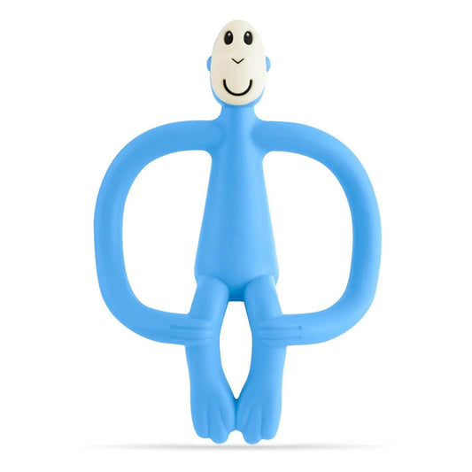 MORDEDOR MONO MATCHSTICK MONKEY ·AZUL CLARO· - Happy Moments Baby