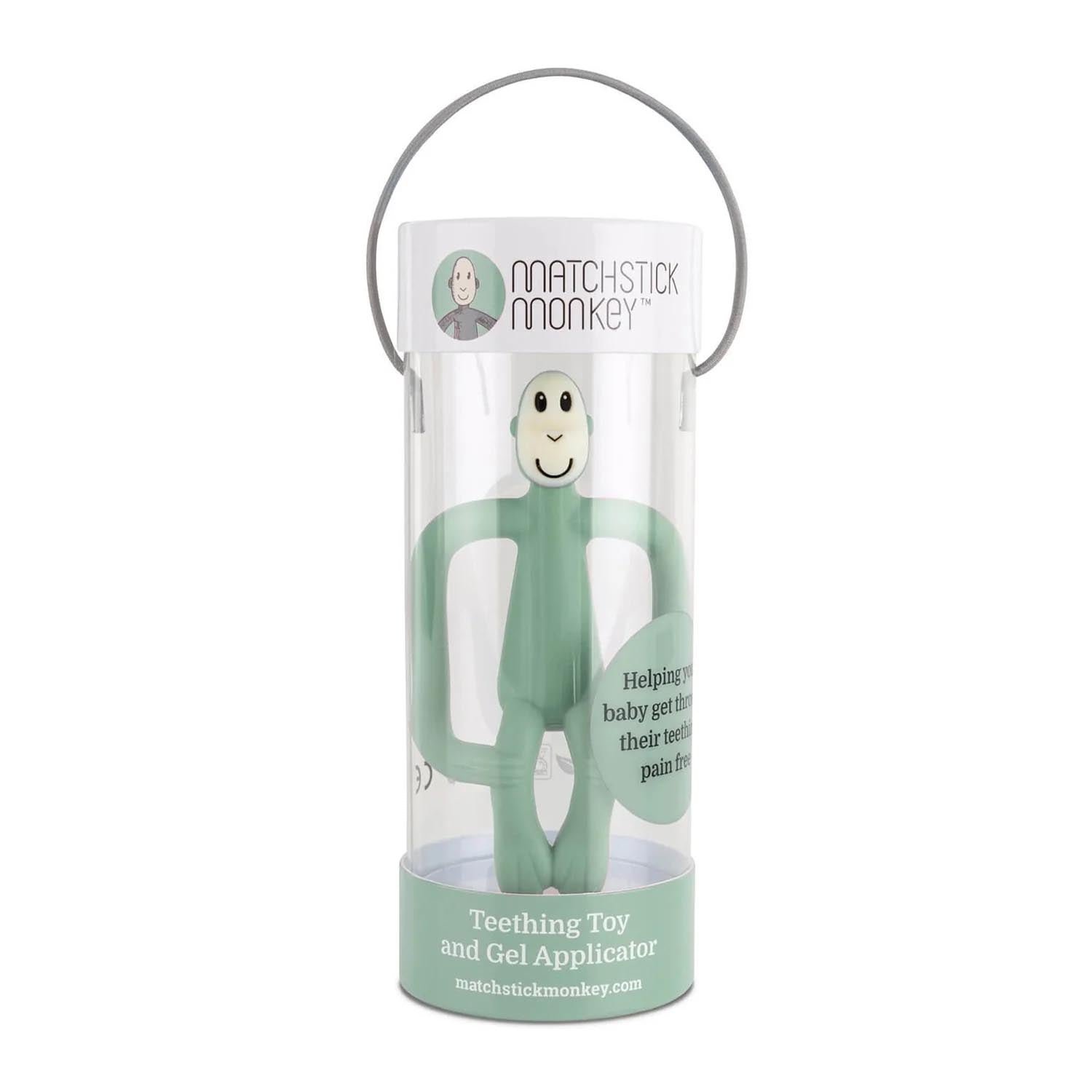 MORDEDOR MONO MATCHSTICK MONKEY ·MINT· - Happy Moments Baby