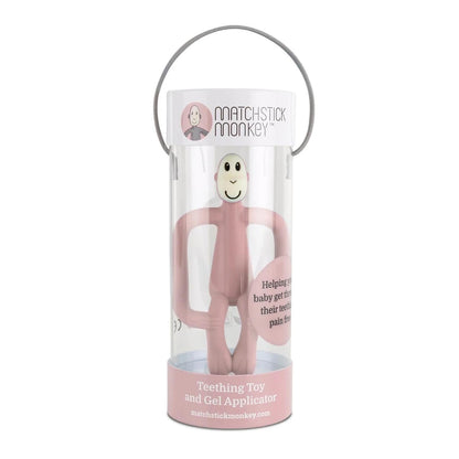 MORDEDOR MONO MATCHSTICK MONKEY ·ROSA PALO· - Happy Moments Baby