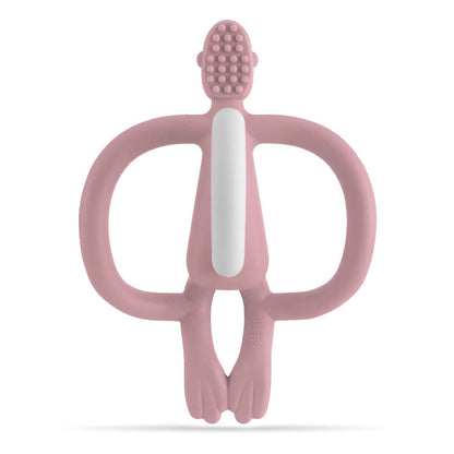 MORDEDOR MONO MATCHSTICK MONKEY ·ROSA PALO· - Happy Moments Baby