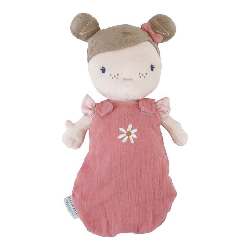 MUÑECA DE TELA LITTLE DUTCH ·BEBÉ ROSA CON CESTA Y ACCESORIOS· - Happy Moments Baby
