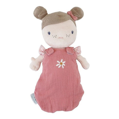 MUÑECA DE TELA LITTLE DUTCH ·BEBÉ ROSA CON CESTA Y ACCESORIOS· - Happy Moments Baby