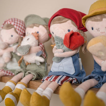 MUÑECA DE TELA MEDIANA LITTLE DUTCH ·ROSA GRANJERA· - Happy Moments Baby