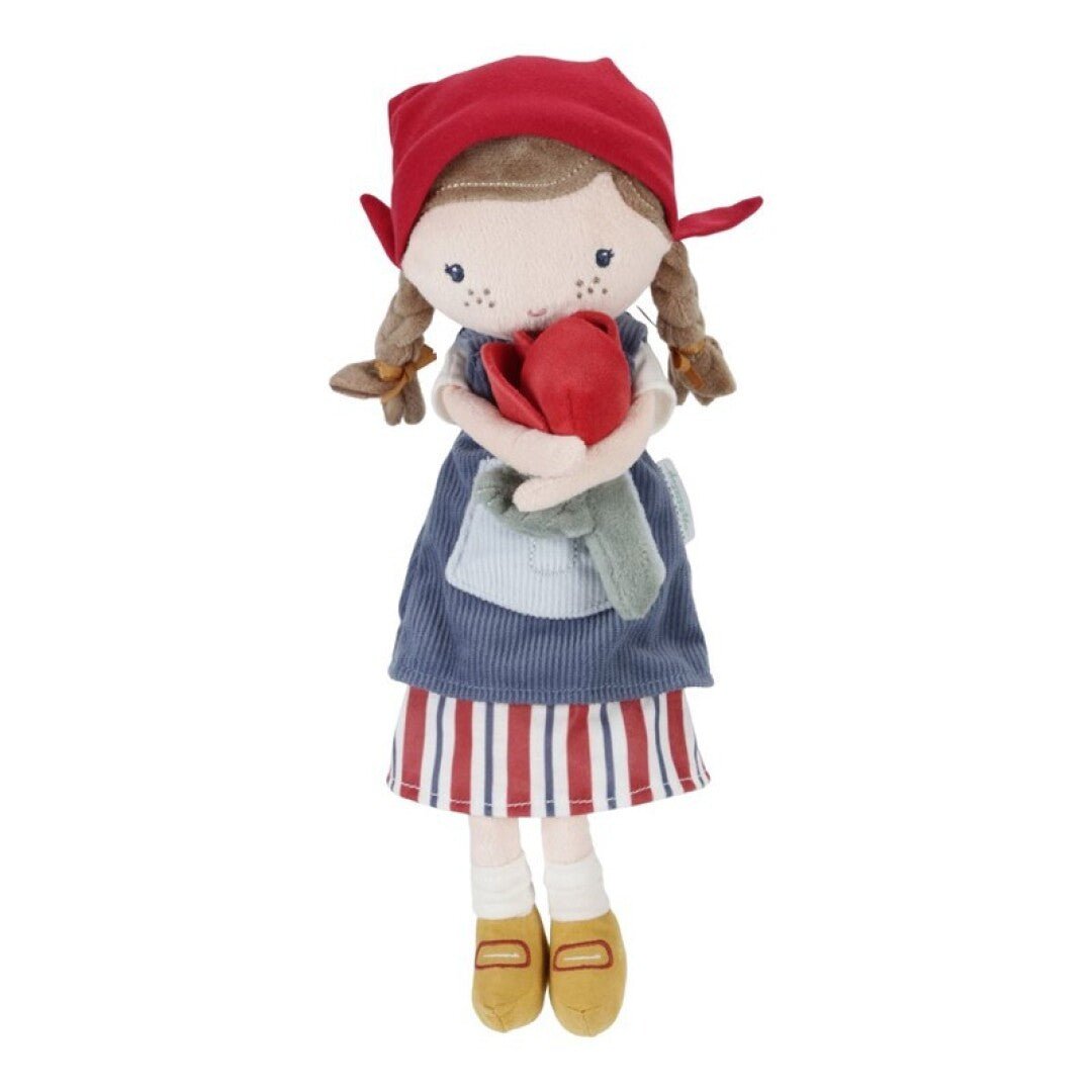 MUÑECA DE TELA MEDIANA LITTLE DUTCH ·ROSA GRANJERA· - Happy Moments Baby