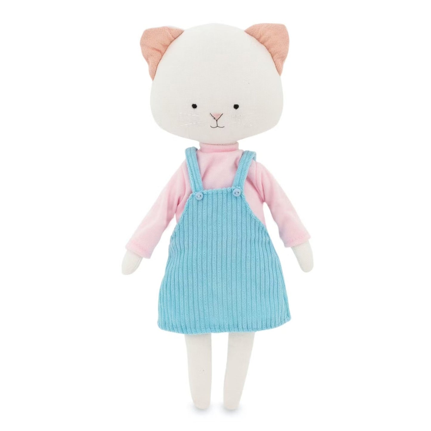 MUÑECO DE TELA ·CRISTINA LA GATA + COLA DE SIRENA· - Happy Moments Baby