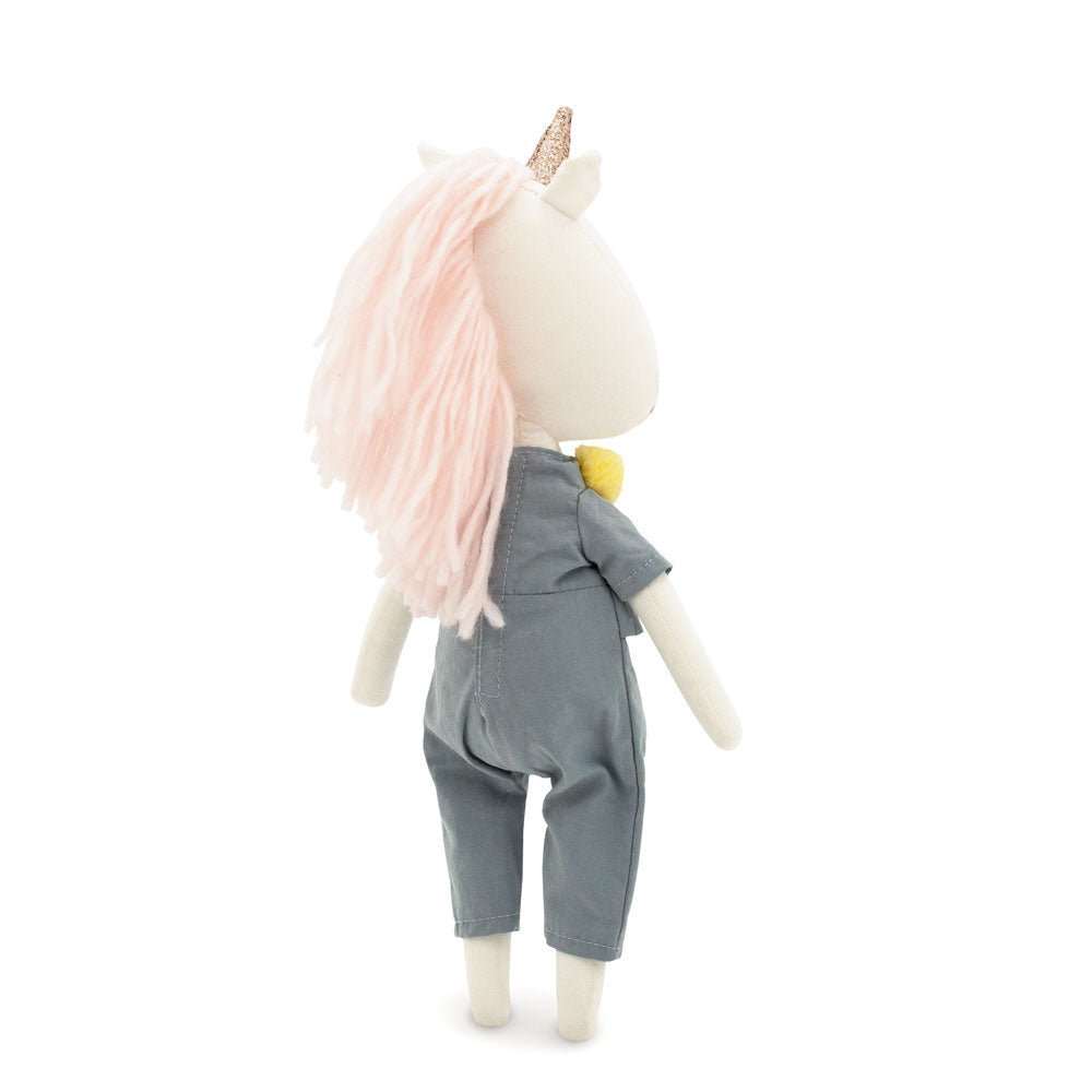 MUÑECO DE TELA ·DAFNE LA UNICORNIO· - Happy Moments Baby