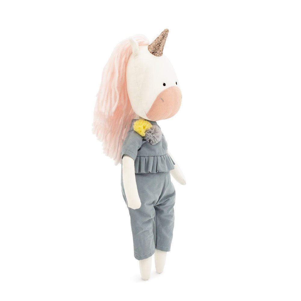 MUÑECO DE TELA ·DAFNE LA UNICORNIO· - Happy Moments Baby