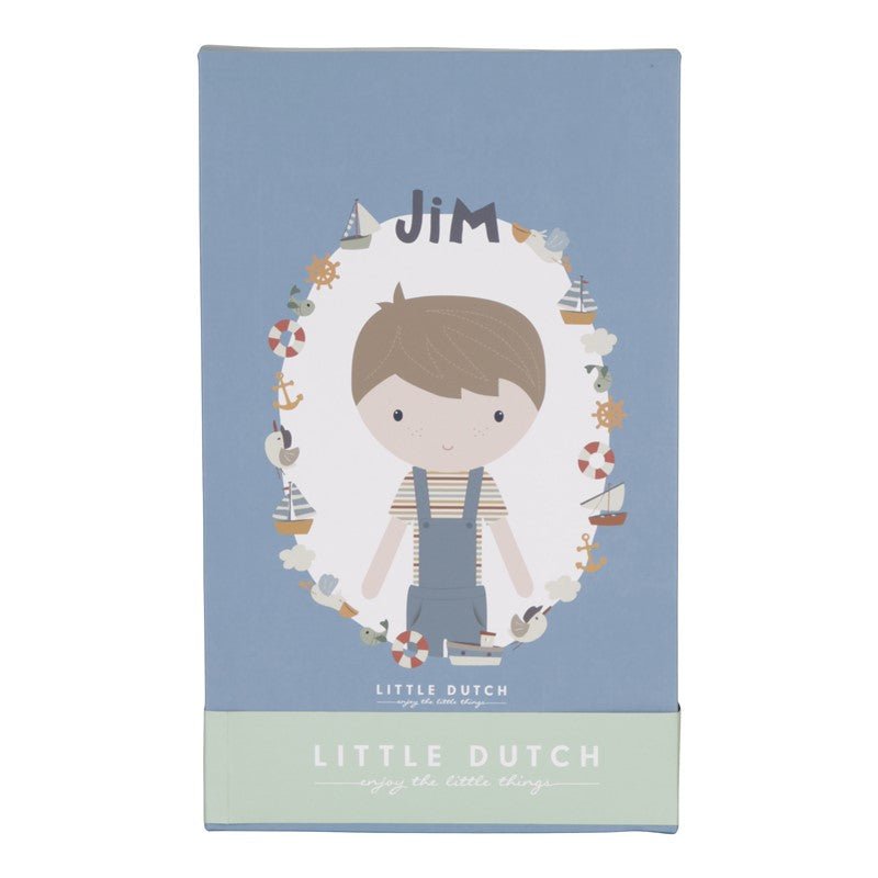 MUÑECO DE TELA MEDIANO LITTLE DUTCH ·JIM· - Happy Moments Baby