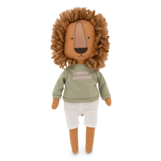 MUÑECO DE TELA ·SIMÓN EL LEÓN + COLA SIRENA· - Happy Moments Baby