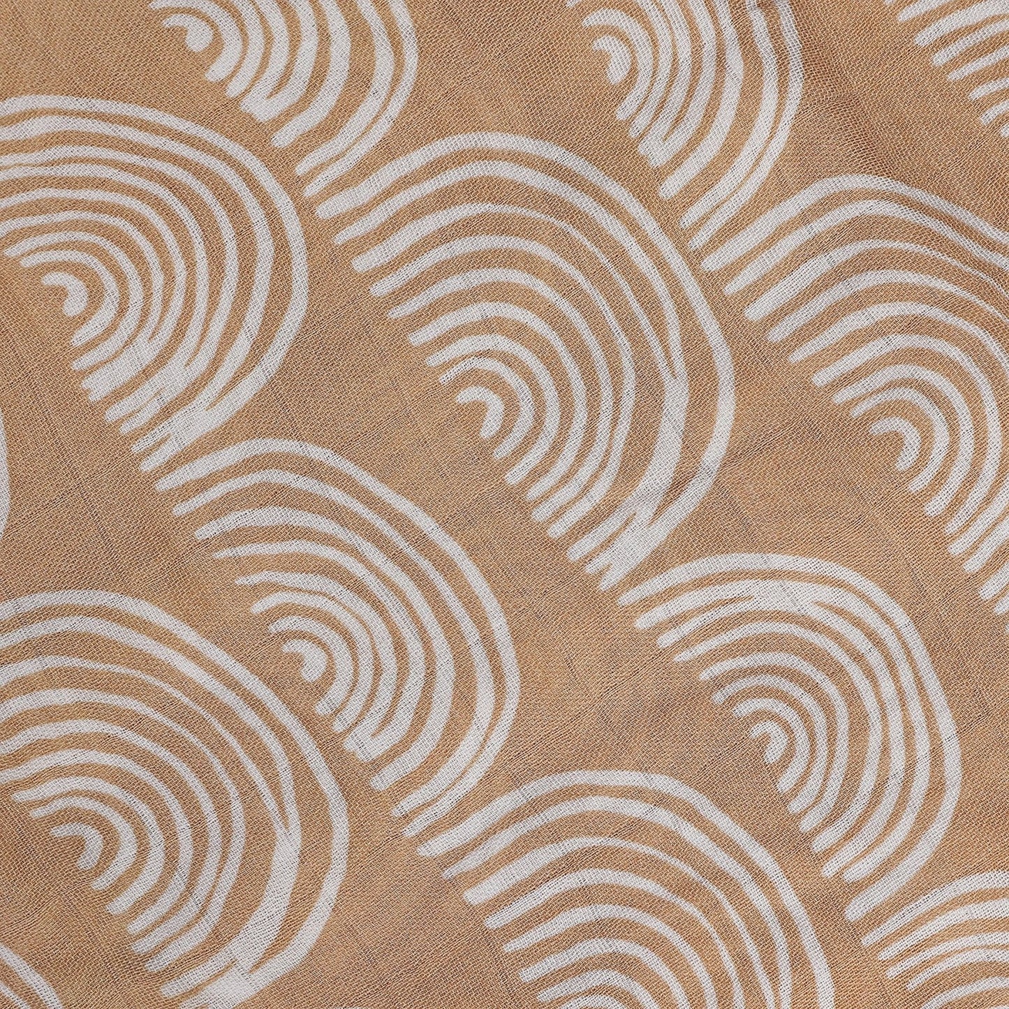 MUSELINA ALGODÓN 120x110cm ·ARCOÍRIS TIERRA· - Happy Moments Baby