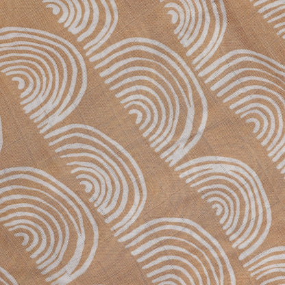 MUSELINA ALGODÓN 120x110cm ·ARCOÍRIS TIERRA· - Happy Moments Baby