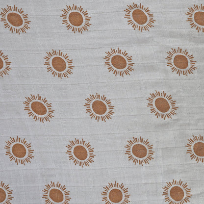 MUSELINA ALGODÓN 120x110cm ·SUN· - Happy Moments Baby