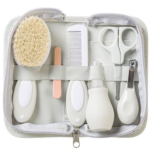 NECESER ASEO PARA BEBÉ SARO ·GRIS· - Happy Moments Baby