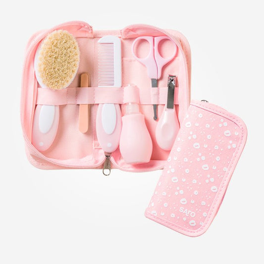 NECESER ASEO PARA BEBÉ SARO ·ROSA· - Happy Moments Baby