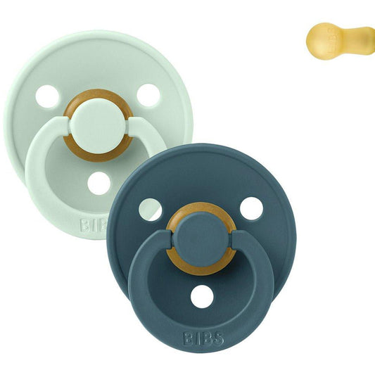 PACK 2 CHUPETES BIBS ·NORDIC MINT/FOREST LAKE· - Happy Moments Baby