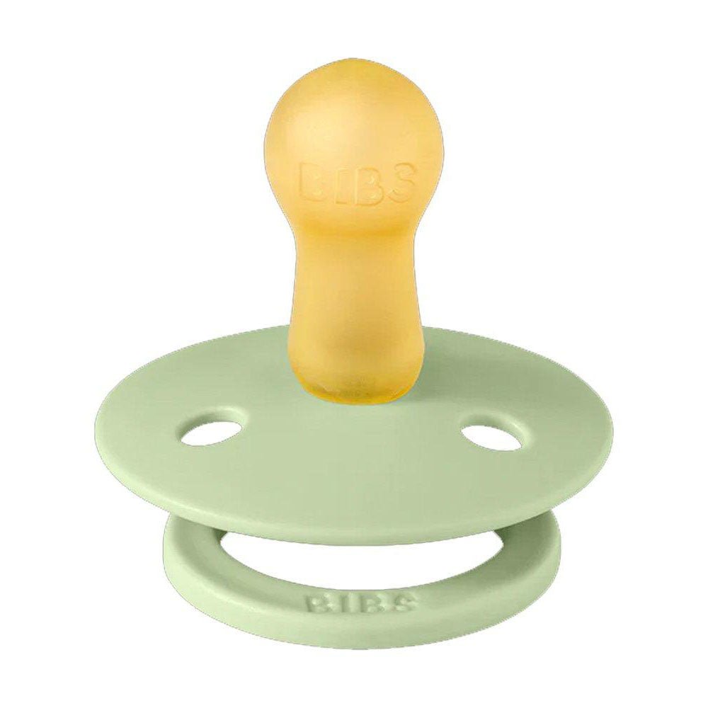 PACK 2 CHUPETES BIBS ·ROUND BABY BLUE/PISTACHIO· - Happy Moments Baby