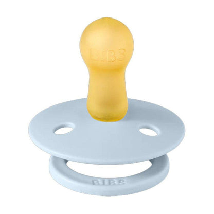 PACK 2 CHUPETES BIBS ·ROUND BABY BLUE/PISTACHIO· - Happy Moments Baby