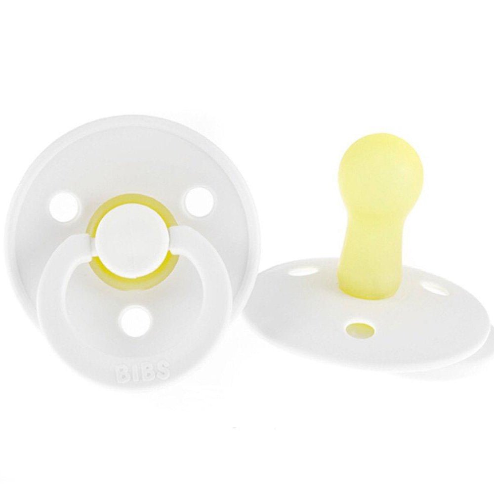 PACK 2 CHUPETES BIBS ·ROUND BLACK/WHITE· - Happy Moments Baby