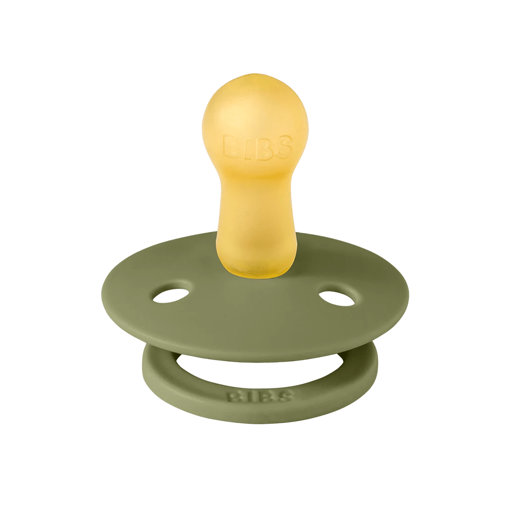 PACK 2 CHUPETES BIBS ·ROUND HONEY BEE/OLIVE· - Happy Moments Baby