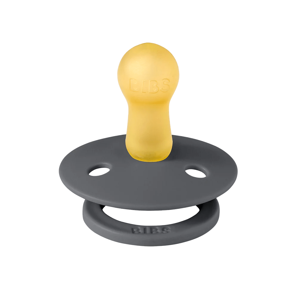 PACK 2 CHUPETES BIBS ·ROUND IRON/BABY BLUE· - Happy Moments Baby