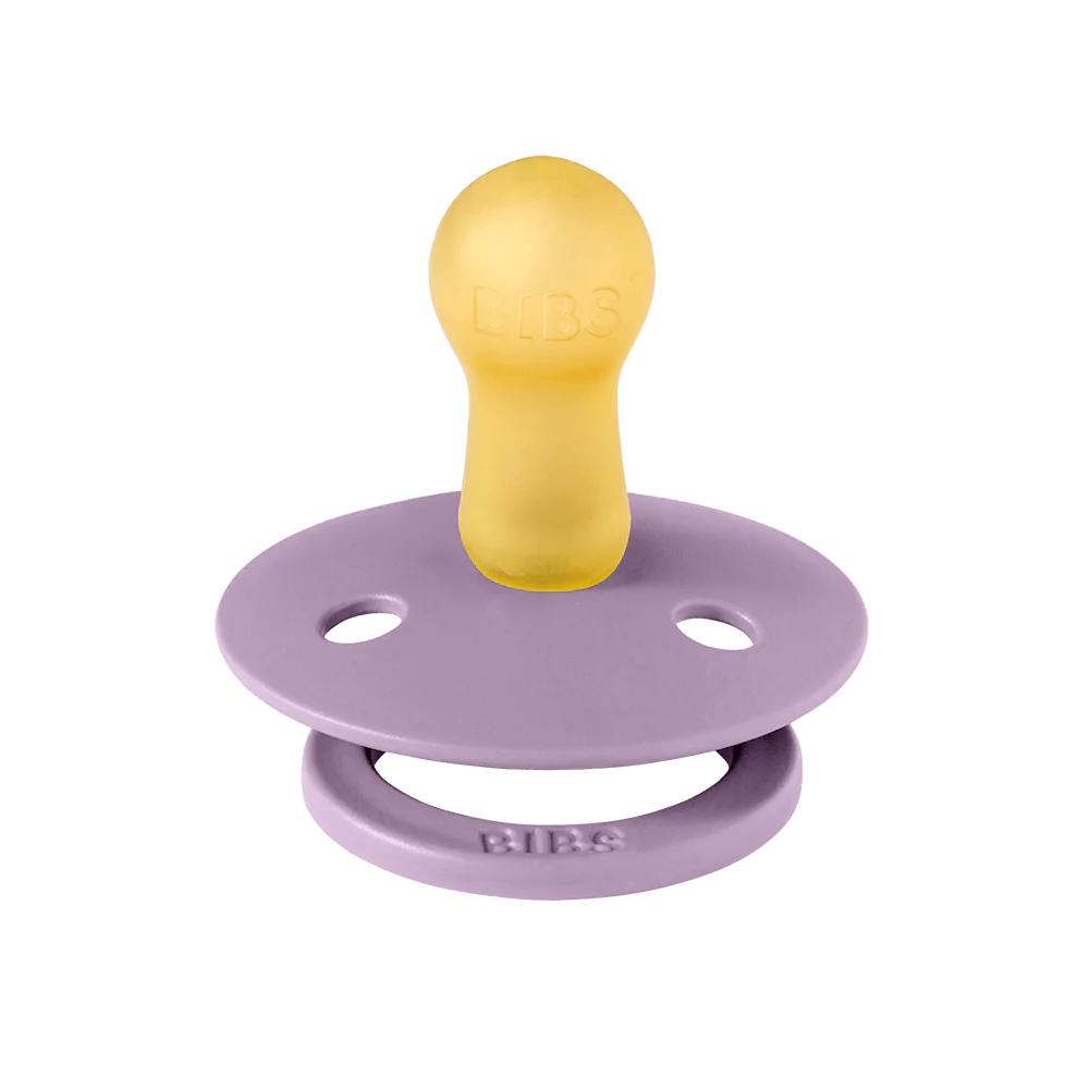 PACK 2 CHUPETES BIBS ·ROUND LAVENDER/BABY PINK· - Happy Moments Baby