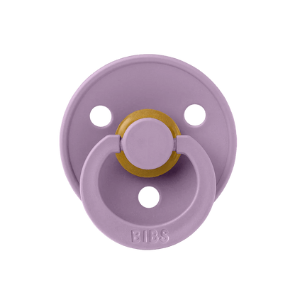 PACK 2 CHUPETES BIBS ·ROUND LAVENDER/BABY PINK· - Happy Moments Baby