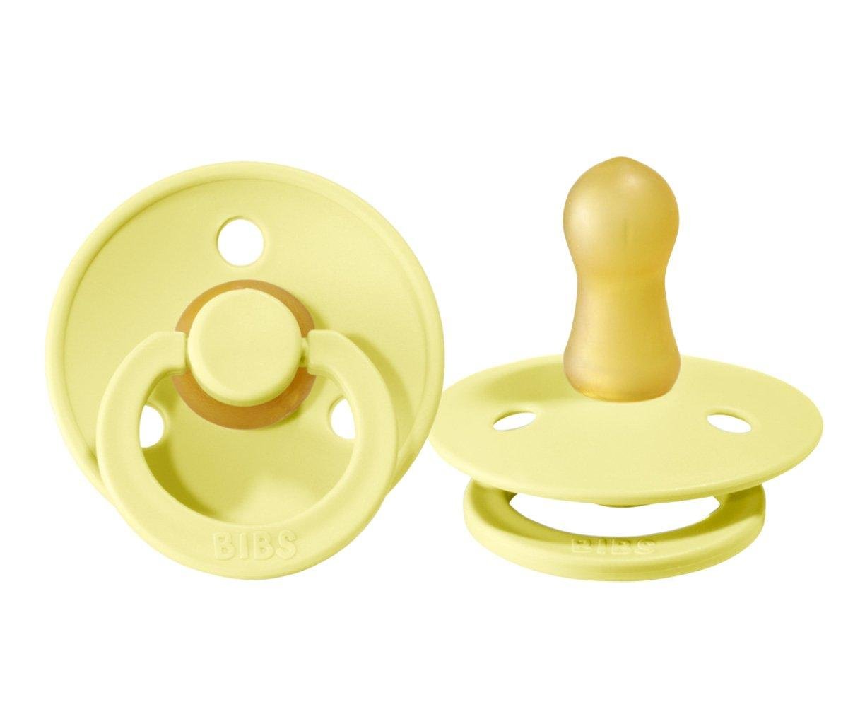 PACK 2 CHUPETES BIBS ·ROUND PEACH SUNSET/SUNSHINE· - Happy Moments Baby