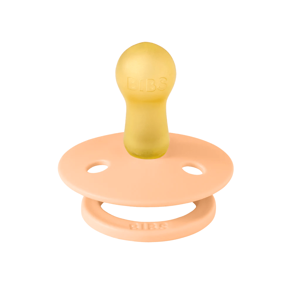 PACK 2 CHUPETES BIBS ·ROUND PEACH SUNSET/SUNSHINE· - Happy Moments Baby
